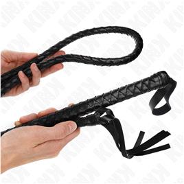 KINK - CHICOTE DE SERPENTE PRETO LONGO 210 CM