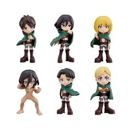 Bushiroad Figura Attack On Titan Trading 6er Pack Attack On Titan 9 Cm