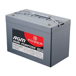 Ab Power Bateria De Dupla Finalidade Agm 12v 90ah
