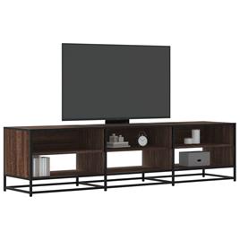 vidaXL Móvel de TV 180x40x46 cm derivados de madeira carvalho castanho