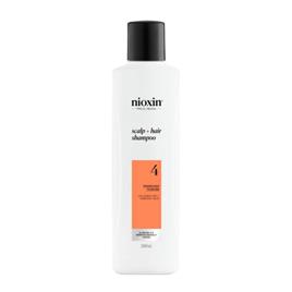 Nioxin Sistema 4 Shampoo para Cabelo com Coloração com Perda de Densidade Avançada 300ml