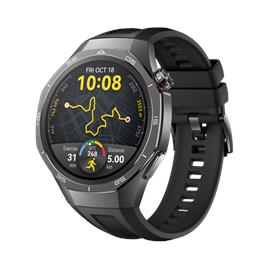 HUAWEI WATCH GT 5 Pro 46mm Fluoroelastómero Preto
