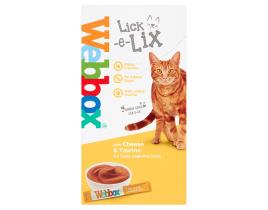 Snacks Para Gato Webbox Lick-e-lix Com Queijo 5x15g