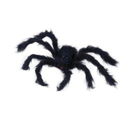 Aranha peluda preta de 50 cm