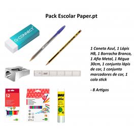 Pack Escolar 1 Paper.pt - 8 Artigos