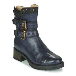 Casta  Botas baixas MERITA  Azul Disponível em tamanho para senhora. 36,37,38.Mulher > Sapatos > Botins