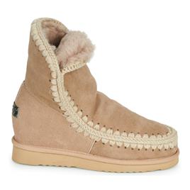 Mou  Botas baixas ESKIMO INNER WEDGE SHORT  Bege Disponível em tamanho para senhora. 36,37,38,39,40,41,35.Mulher > Sapatos > Botins