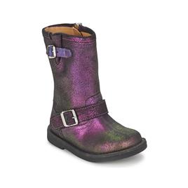 Pom d'Api  Botas HIKE BIKER  Violeta Disponível em tamanho para rapariga. 24,25.Criança > Menina > Sapatos > Botas