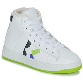 Kenzo  Sapatilhas de cano-alto K59054  Branco Disponível em tamanho para rapariga. 25,26,27.Criança > Menina > Sapatos > Tenis