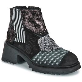 Papucei  Botins LIZZIE  Preto Disponível em tamanho para senhora. 37,38,39,40.Mulher > Sapatos > Botins