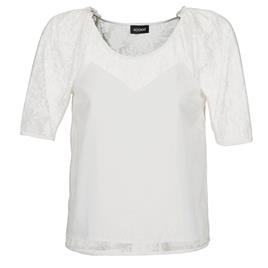 Kookaï  Tops / Blusas BASALOUI  Branco Disponível em tamanho para senhora. FR 36,FR 38.Mulher > Roupas > Blusas