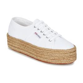 Superga  Sapatilhas 2790 COTROPE W  Branco Disponível em tamanho para senhora. 38,39,40,41.Mulher > Sapatos > Tenis