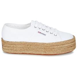 Superga  Sapatilhas 2790 COTROPE W  Branco Disponível em tamanho para senhora. 38,39,40,41.Mulher > Sapatos > Tenis