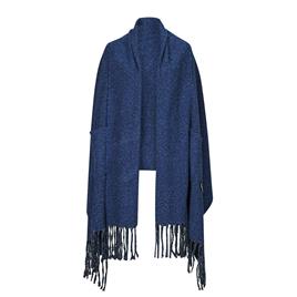 Desigual  Cachecol SCARF COLORED POCKETS  Azul Disponível em tamanho para senhora. Único.Mulher > Roupas > Cachecol