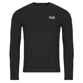 Emporio Armani EA7  T-shirt mangas compridas CORE IDENTITY T-SHIRT  Preto Disponível em tamanho para homem. EU S,EU M,EU L,EU XL.Homem > Roupas > T-shirt mangas compridas