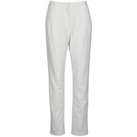 Manoush  Calças FLOWER BADGE  Branco Disponível em tamanho para senhora. FR 34,FR 36,FR 40.Mulher > Roupas > Calças