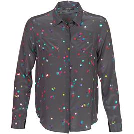 American Retro  camisas HOLLY  Preto Disponível em tamanho para senhora. FR 34,FR 36.Mulher > Roupas > Camisa