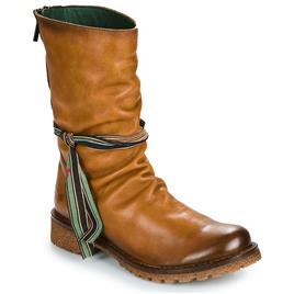 Felmini  Botas baixas D609  Castanho Disponível em tamanho para senhora. 37,38,39,40.Mulher > Sapatos > Botins