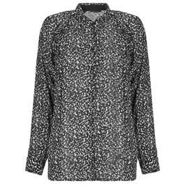 Ikks  Tops / Blusas CHEMISE ML AMPLE  Preto Disponível em tamanho para senhora. FR 36,FR 38,FR 40,FR 42.Mulher > Roupas > Blusas