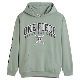 Sweat com capuz One piece, em moletão, One Piece