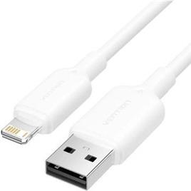 Vention LAMWF USB 2.0 Lightning Cable/ USB Macho - Lightning Macho/ 480Mbps/ 1m/ Branco