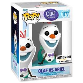 Funko Pop Presente Disney Olaf - Olaf Como Ariel Exclusivo