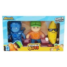 Monster Flex Pacote De Figuras Stumble Guys 3 Unidades