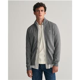 Gant Suéter Com Zíper Completo Casual