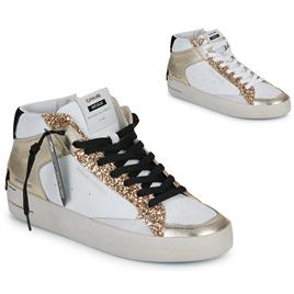 Crime London  Sapatilhas de cano-alto SK8 DELUXE MID  Branco Disponível em tamanho para senhora. 36,37,39,40,41.Mulher > Sapatos > Tenis