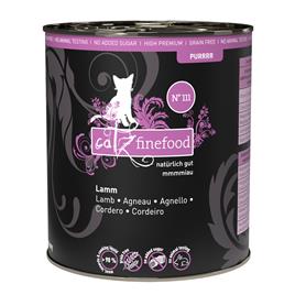 catz finefood Purrrr 6 x 800g/750g - N.º 111 Cordeiro (6 x 800 g)