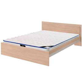 Pack cama de casal NOEMIA + colchão SPRING ROLLER