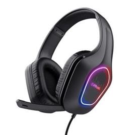 Fones de ouvido para jogos com microfone Trust Gaming GXT 416 Zirox/ Jack 3.5/USB preto