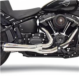 Bassani Xhaust Silenciador Não Homologado 2in1 Road Rage 2 Ripper Short 49c Harley Davidson Softail Fat Boy