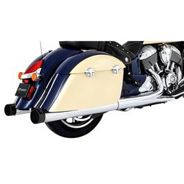 Rinehart Silenciador Slip On Homologado Duals 4´´ Indian Chief Vintage/dark Horse