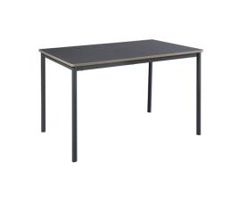 Mesa de jantar lindesberg pessoas aço mdf 120x70