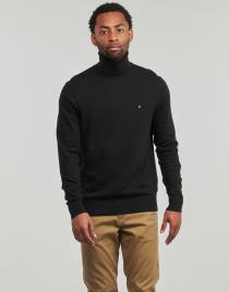 Tommy Hilfiger  camisolas PIMA ORG CTN CASHMERE ROLL NECK  Preto Disponível em tamanho para homem. EU XXL,EU S,EU M,EU L,EU XL.Homem > Roupas > Bluso / blusa