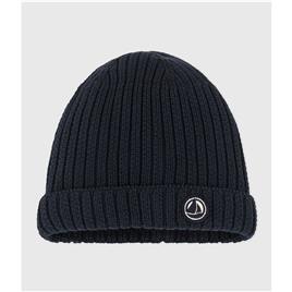 Gorro em tricot, forro em polar, Petit Bateau