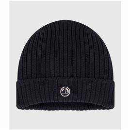 Gorro em tricot, forro em polar, Petit Bateau