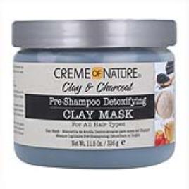 Máscara Capilar Clay & Charcoal Creme Of Nature Detox (326 g)