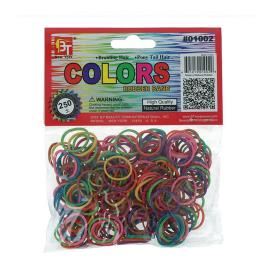 Elásticos para Cabelo  Multicolor (250 pcs)