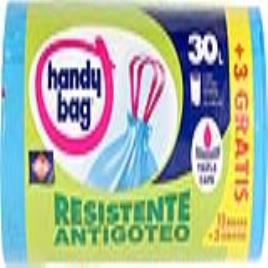 Sacos de Lixo Handy Bag  Resistente Antigotejamento 30 L (18 uds)