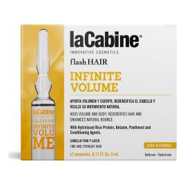 Ampolas laCabine Flash Hair Fornece volume (7 pcs)