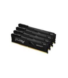 VALUERAM - Memória 64GB 3600MHz DDR4 CL18 DIMM (Kit of 4) FURY Beast Preto