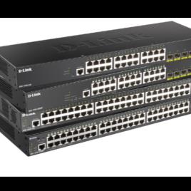 Switch de Armário  DGS-1250 48xG + 4x10G Preto