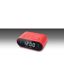 Radio Despertador  M10red Rojo - Sistema Áudio