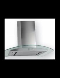 Chaminé Sirius Decor. Sil-17-p  90 Isla - Exaustão Enc