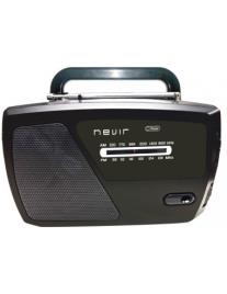 Radio Portatil  Nvr-140 Negro Trans - Rádio