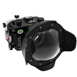 Sea Frogs Habitação Com Lente De Cúpula Seca 8´´ Sony A6700