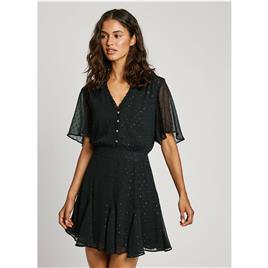 Pepe Jeans Vestido Curto De Manga Curta Anubis
