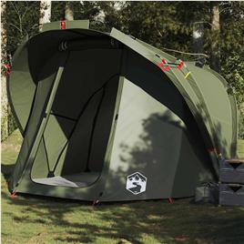 vidaXL Tenda de pesca para 4 pessoas impermeável verde azeitona